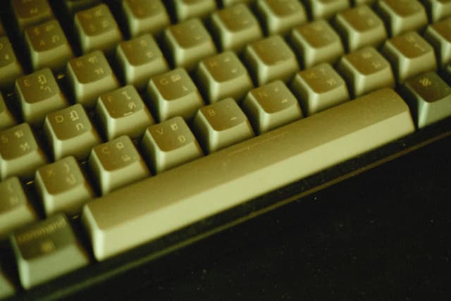 Rustic Gold Keyboard